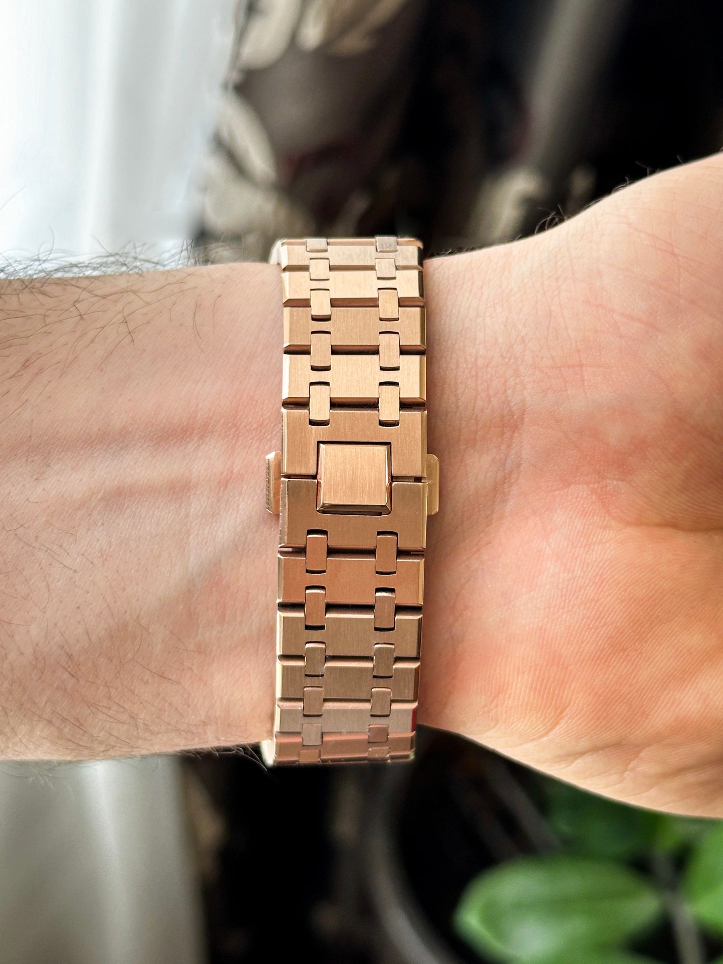 G-SHOCK CasiOak Potpuno bronzana - sa belim brojčanikom sata